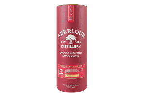 Виски 700мл 40% шотландский односолодовый 12YO Aberlour тубус