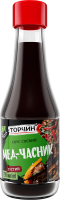 Соус соєвий густий Мед-часник Торчин с/пл 190мл