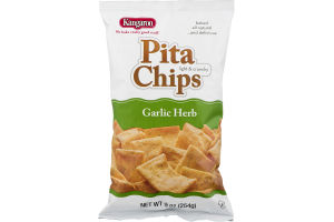 Kangaroo Pita Chips Garlic Herb