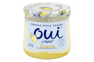 Yoplait Oui French Style Yogurt Lemon