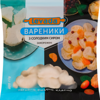 Вареники заморожені з солодким сиром Levada м/у 400г