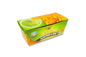 Чипси з сіллю та соус гуакамоле Nacho'n Dip El Sabor к/у 175г