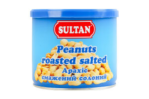 Арахис жареный солёный Sultan ж/б 120г