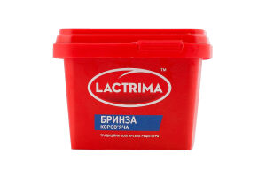 Сир Бринза коров"яча 45% 400г ванночка Лактріма