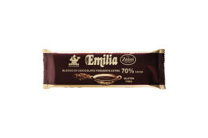 Шоколад чорний Emilia 70%
