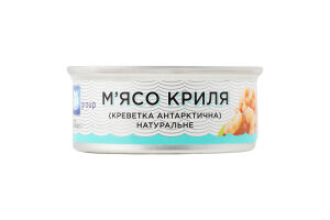Мясо криля натуральное стерилизованное Euro Group ж/б 100г