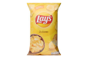 Чипсы картофельные С солью Lay's м/у 120г