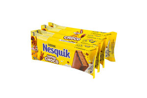 Пирожное бисквитное с какао-молочной начинкой в шоколадной глазури Nesquik м/у 4х28г