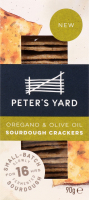 Крекери Peter's Yard з орегано і оливковою олією