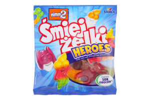 Мармелад жувальний збагачений вітамінами Герої Nimm2 м/у 90г