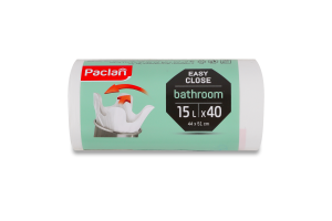 Мешки для мусора 15л Bathroom Paclan 40шт