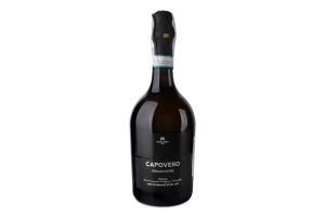 Вино игристое 0.75л 12% белое экстрасухое виноградное DOC Сицилия Grillo Cuvee Capovero бут