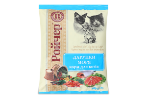 Корм д/котів Ройчер 400 г сух. Дарунки моря