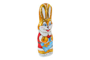 Фігура з молочного шоколаду Кролик зимовий Roshen м/у 100г