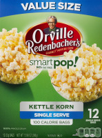 Orville Redenbacher's Smart Pop! Single Serve Bags Kettle Korn -12 CT