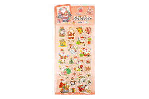 Набір наліпок новорічний дизайн 11,5*20см Malevaro