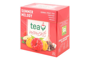 Чай з суданської троянди Summer Melody Tea Moments к/у 20х1.7г