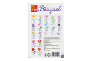 Конструктор Квітка у вазі 70-142елементи в асортименті