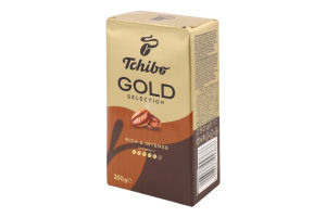 Кава натуральна смажена мелена Gold Selection Tchibo в/у 250г