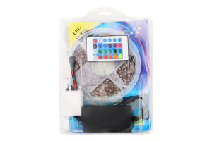 Cтрічка cвітлодіодна LED різнокольорова 5м Optima