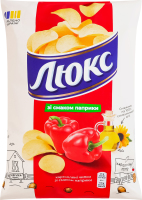 Чипсы картофельные со вкусом паприки Люкс м/у 125г