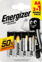 Батарейка AA 1.5V LR6 Alkaline power Energizer 4шт