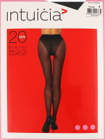 Колготи жіночі Bikini Premium чорні 20ден р.4 Intuicia