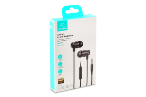 Навушники дротові 3,5мм 1,2м Usams