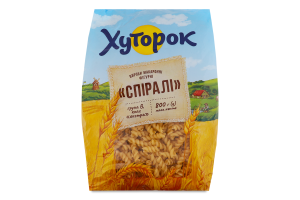 Изделия макаронные фигурные группа B класс экстра Спирали Хуторок м/у 800г
