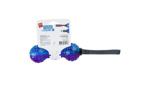 Игрушка для собак 18см №75332 Гантель с пищалкой которая выключается Push to mute GiGwi 1шт