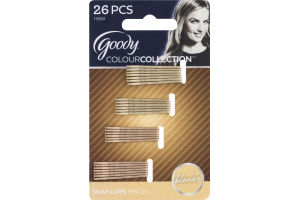 Goody ColourCollection Snap Clips Blonde - 26 CT
