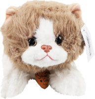 Іграшка Котик Томі біло-бежева поліестер 30см Yiwu