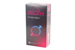 Презервативи Дабл Ефект 12шт Долфі