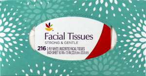 Ahold Facial Tissues White Unscented - 216 CT
