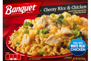Banquet Cheesy Rice & Chicken