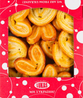 Изделия кондитерские мучные слоеные Ушки Lukas к/у 200г