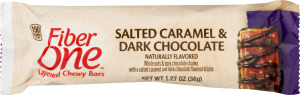 Fiber One Layered Chewy Bars Salted Caramel & Dark Chocolate