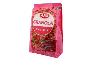 Гранола хрустящая Клубника Axa м/у 330г