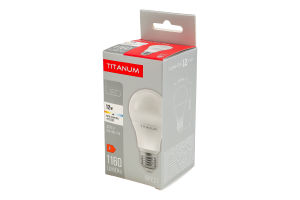 Лампа светодиодная 12W 1160lm E27 4100К №TLA6012274 Titanum 1шт