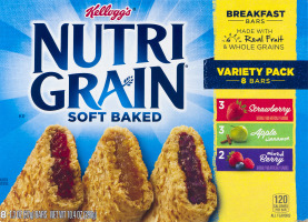 Kellogg's Nutri Grain Soft Baked Breakfast Bars Variety Pack - 8 CT