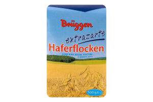 Пластівці вівсяні Extrazarte Haferflocken Brüggen м/у 500г