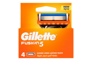 Касети змінні для гоління Fusion 5 Gillette 4шт