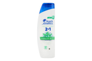 Шампунь и бальзам-ополаскиватель против перхоти 2в1 Menthol Fresh Head&Shoulders 330мл