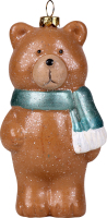 Прикраса ялинкова Ведмедик з шарфом 833875