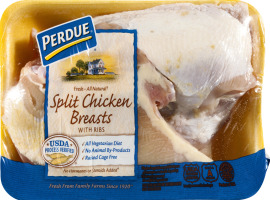 Perdue Split Chicken Breasts Fresh