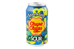 Напиток газированный со вкусом кислой ягоды Chupa Chups ж/б 0.345л
