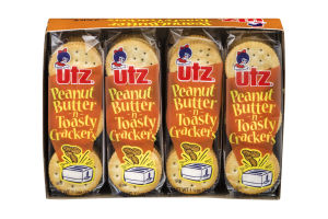 Utz Peanut Butter - N - Toasty Crackers - 8 CT