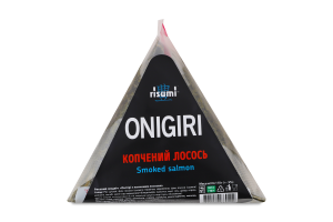 Сэндвич рисовый Онигири с копченым лососем Risumi м/у 110г