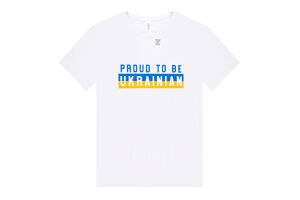 Футболка жін Roksana 1359 Proud to be Ukr білий XL