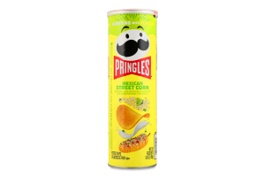 Снек пікантний Pringles смак мексикан кукурудзи